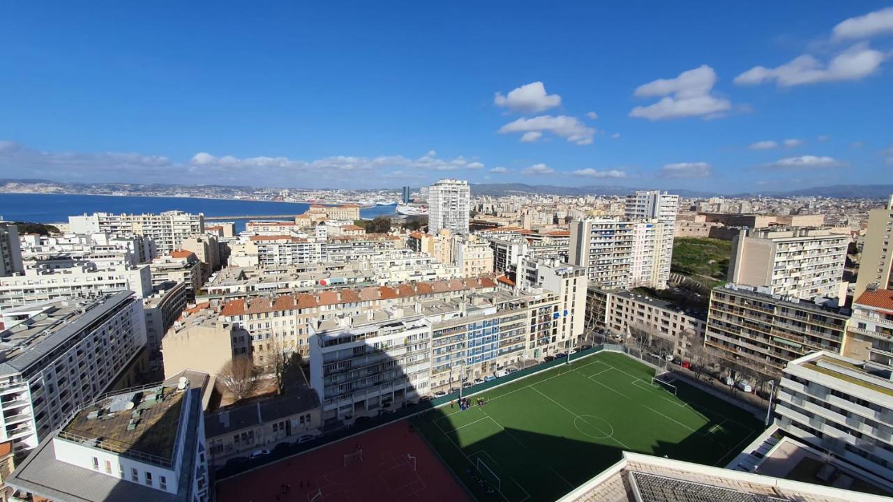 Studio Vue Imprenable Sur Marseilles Buitenkant foto