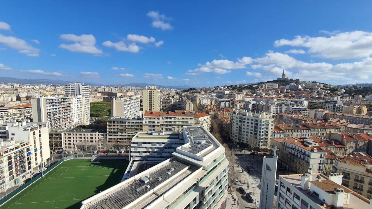 Studio Vue Imprenable Sur Marseilles Buitenkant foto
