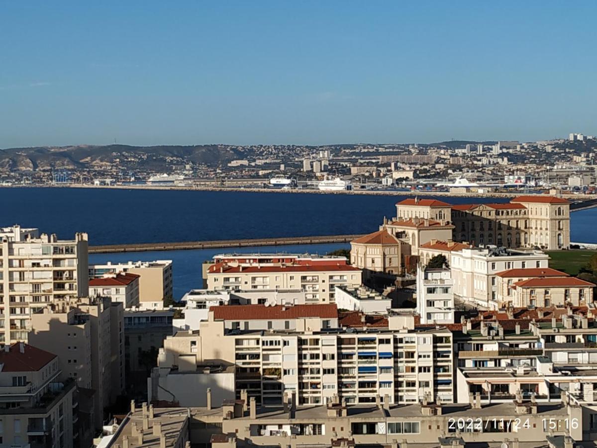 Studio Vue Imprenable Sur Marseilles Buitenkant foto